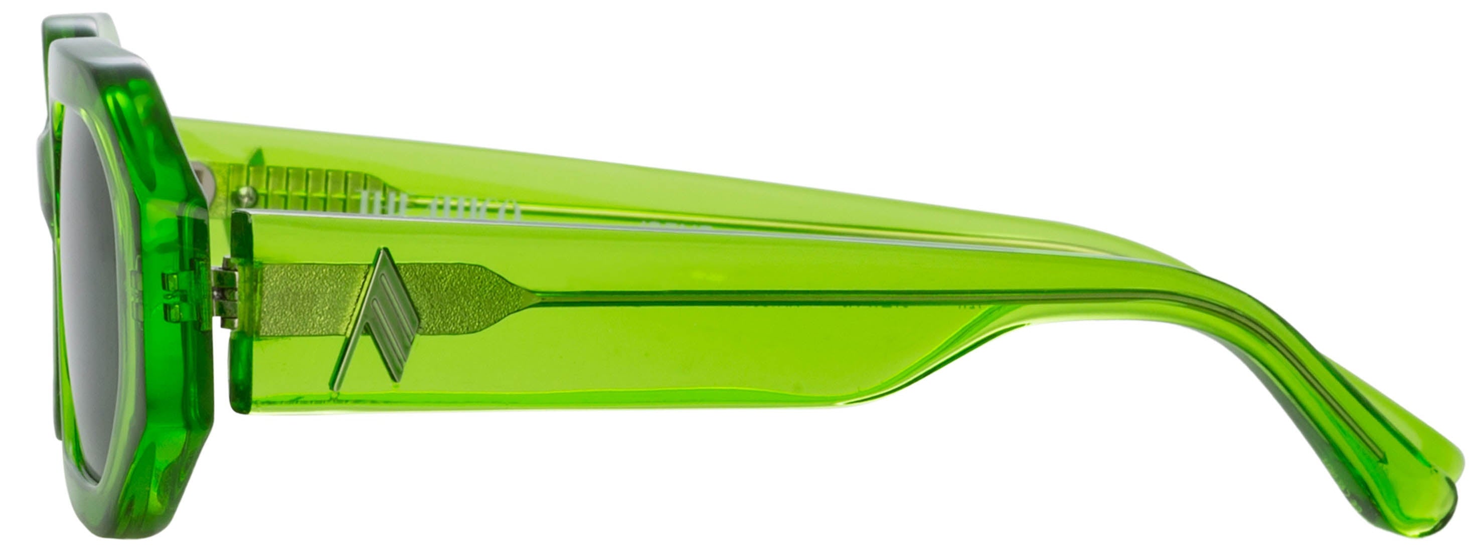 Color_ATTICO14C3SUN - The Attico Irene Angular Sunglasses in Green