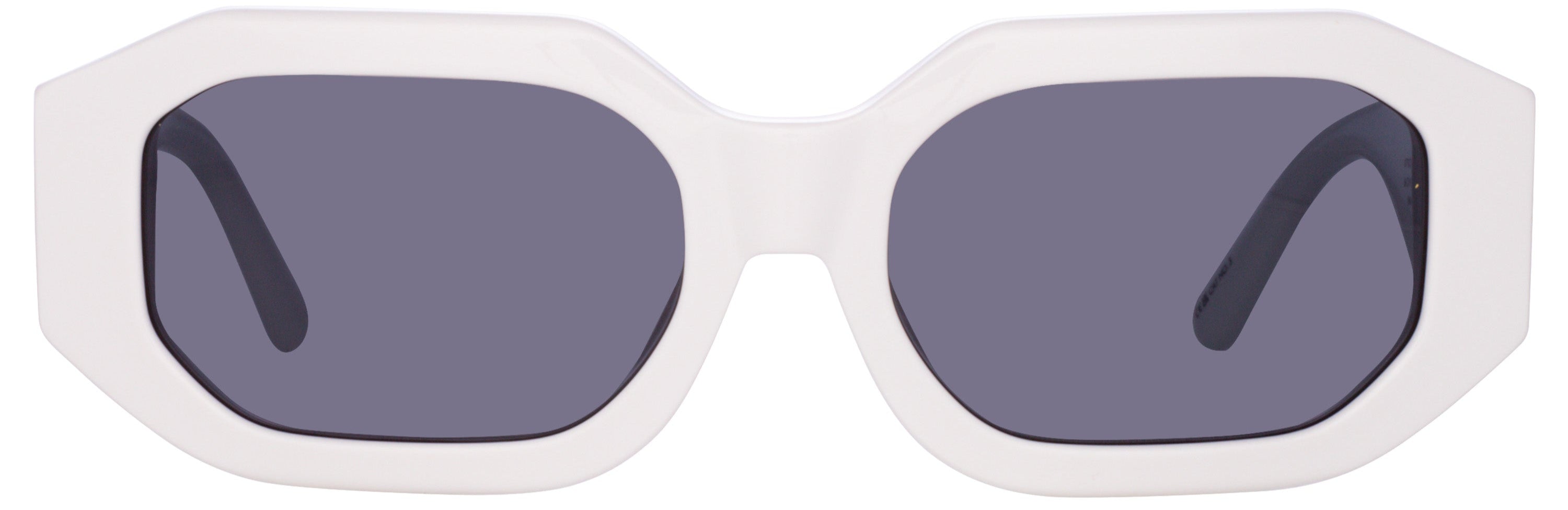Color_ATTICO45C3SUN - Blake Angular Sunglasses in White