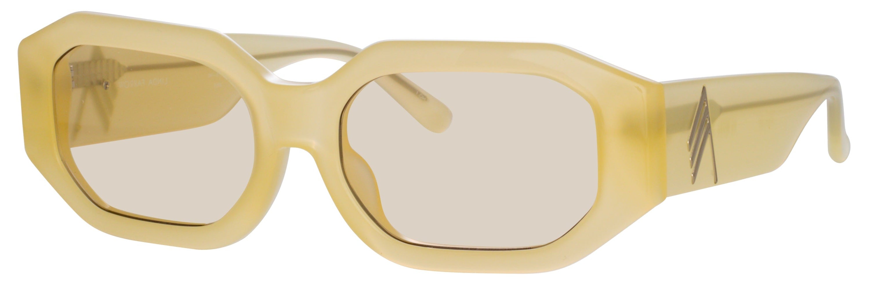 Color_ATTICO45C5SUN - Blake Angular Sunglasses in Yellow