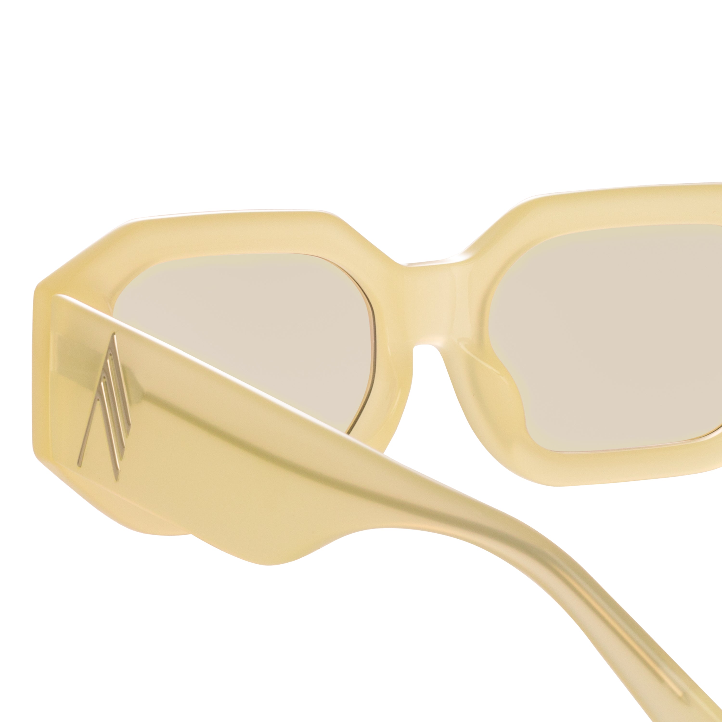 Color_ATTICO45C5SUN - Blake Angular Sunglasses in Yellow