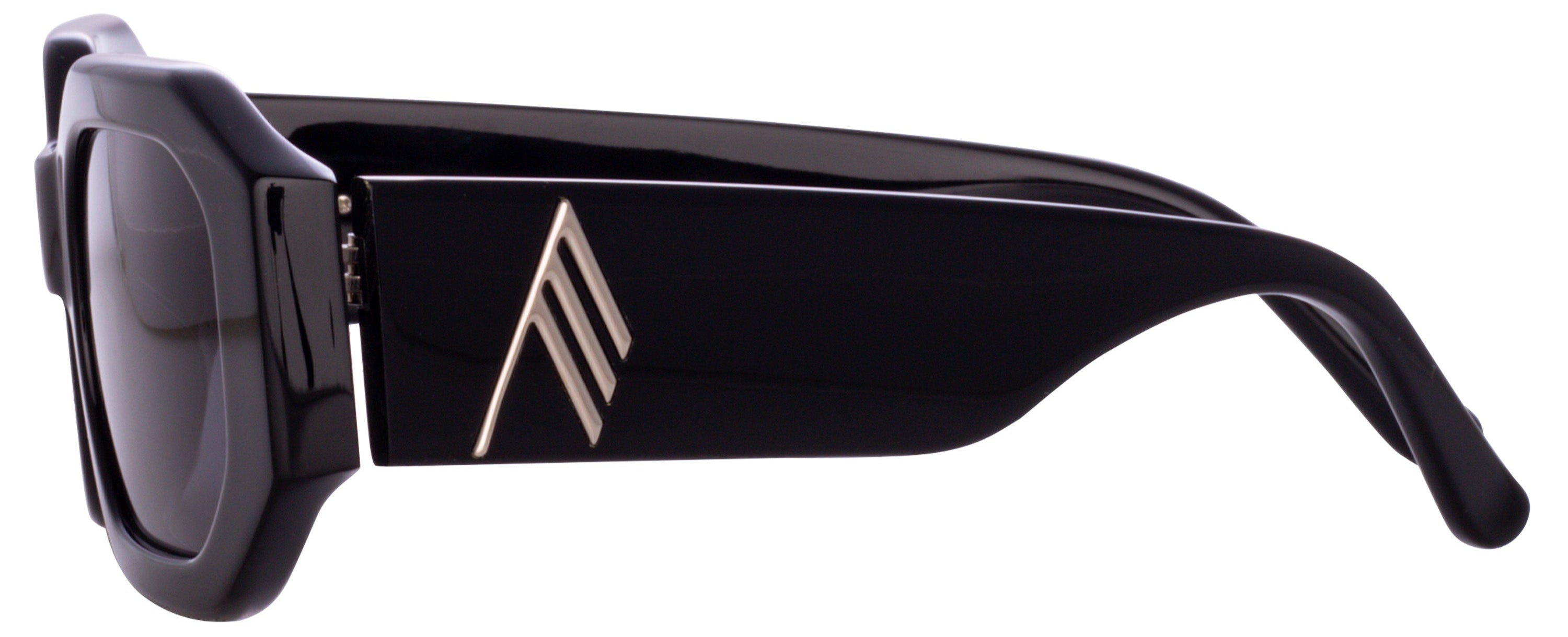 Color_ATTICO45C1SUN - Blake Angular Sunglasses in Black