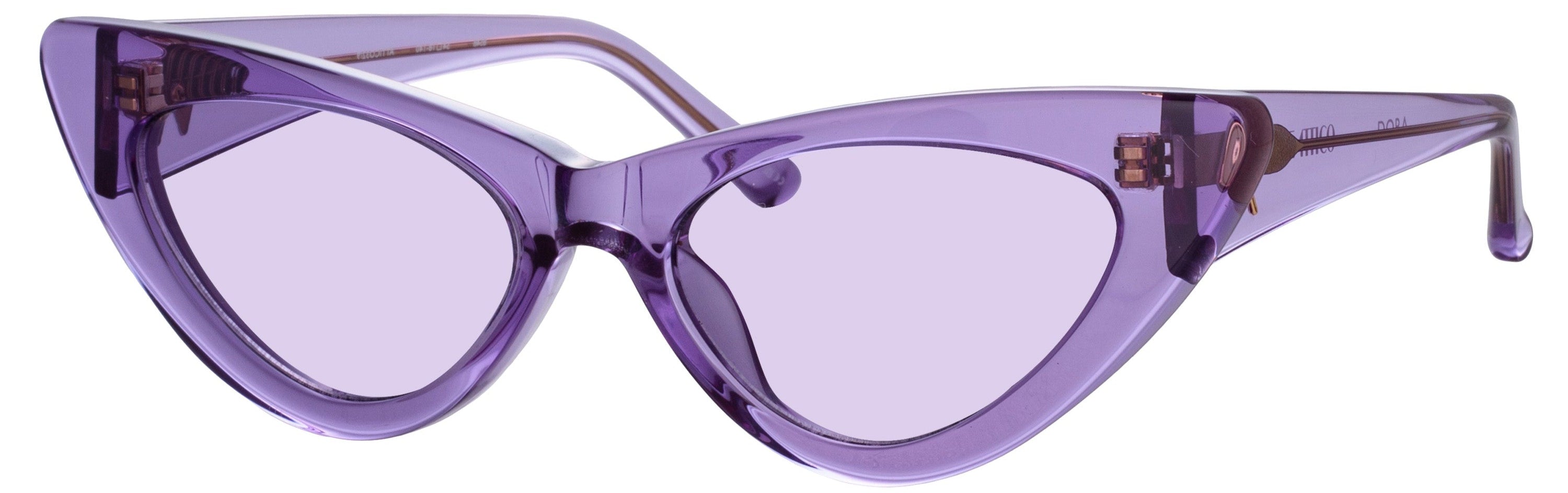 Color_ATTICO32C9SUN - The Attico Dora D-Frame Sunglasses in Purple