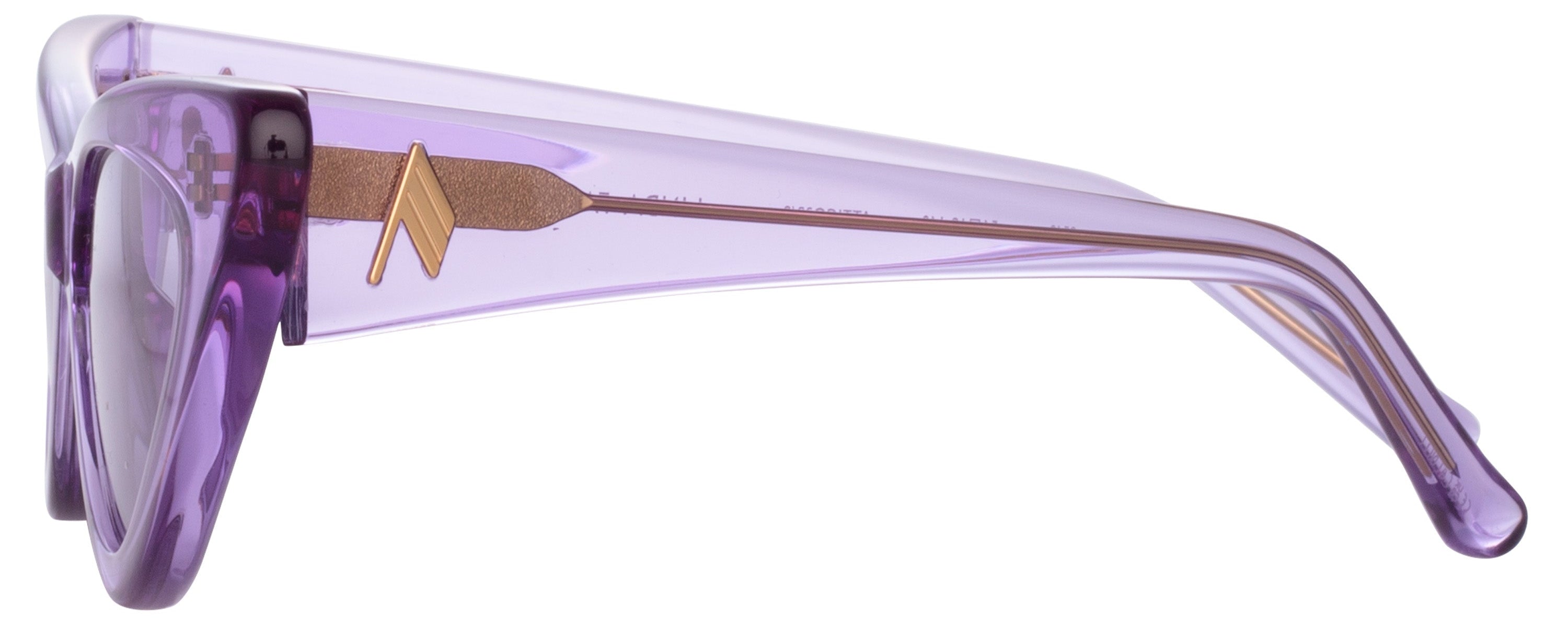 Color_ATTICO32C9SUN - The Attico Dora D-Frame Sunglasses in Purple