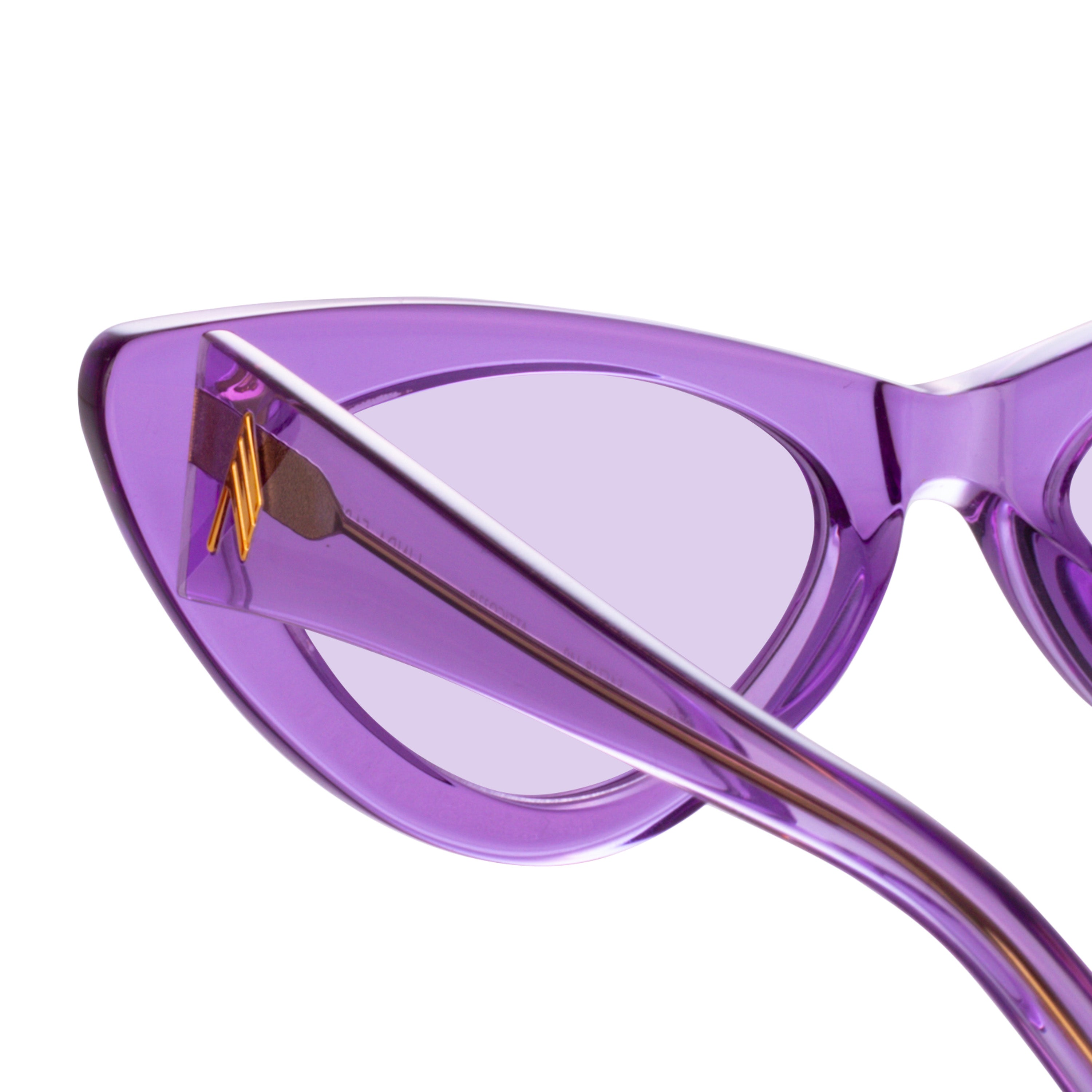 Color_ATTICO32C9SUN - The Attico Dora D-Frame Sunglasses in Purple