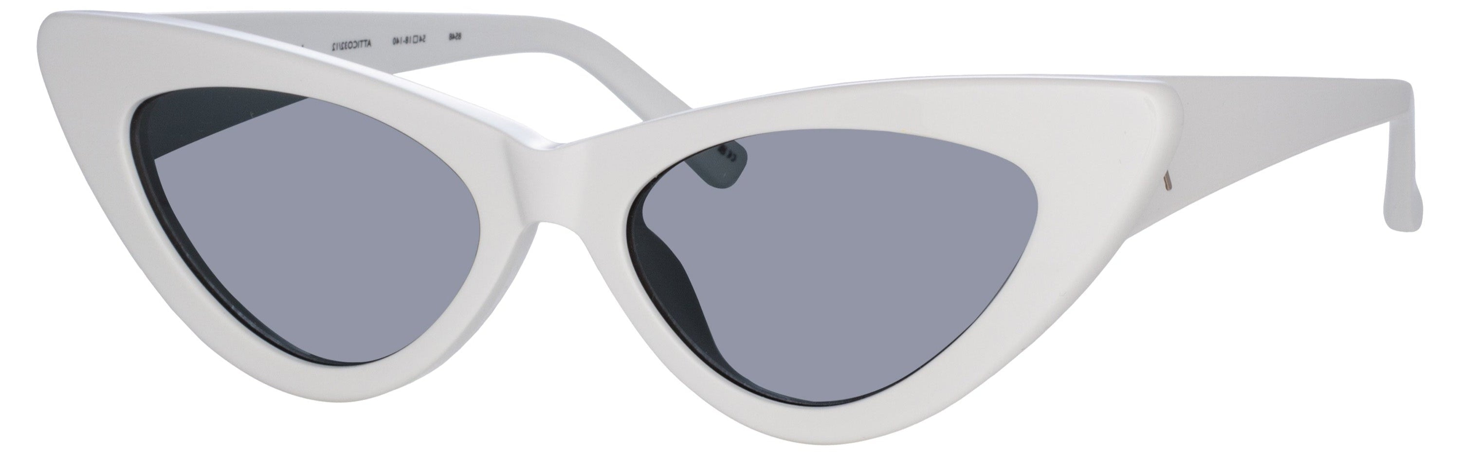 Color_ATTICO32C12SUN - The Attico Dora D-Frame Sunglasses in White