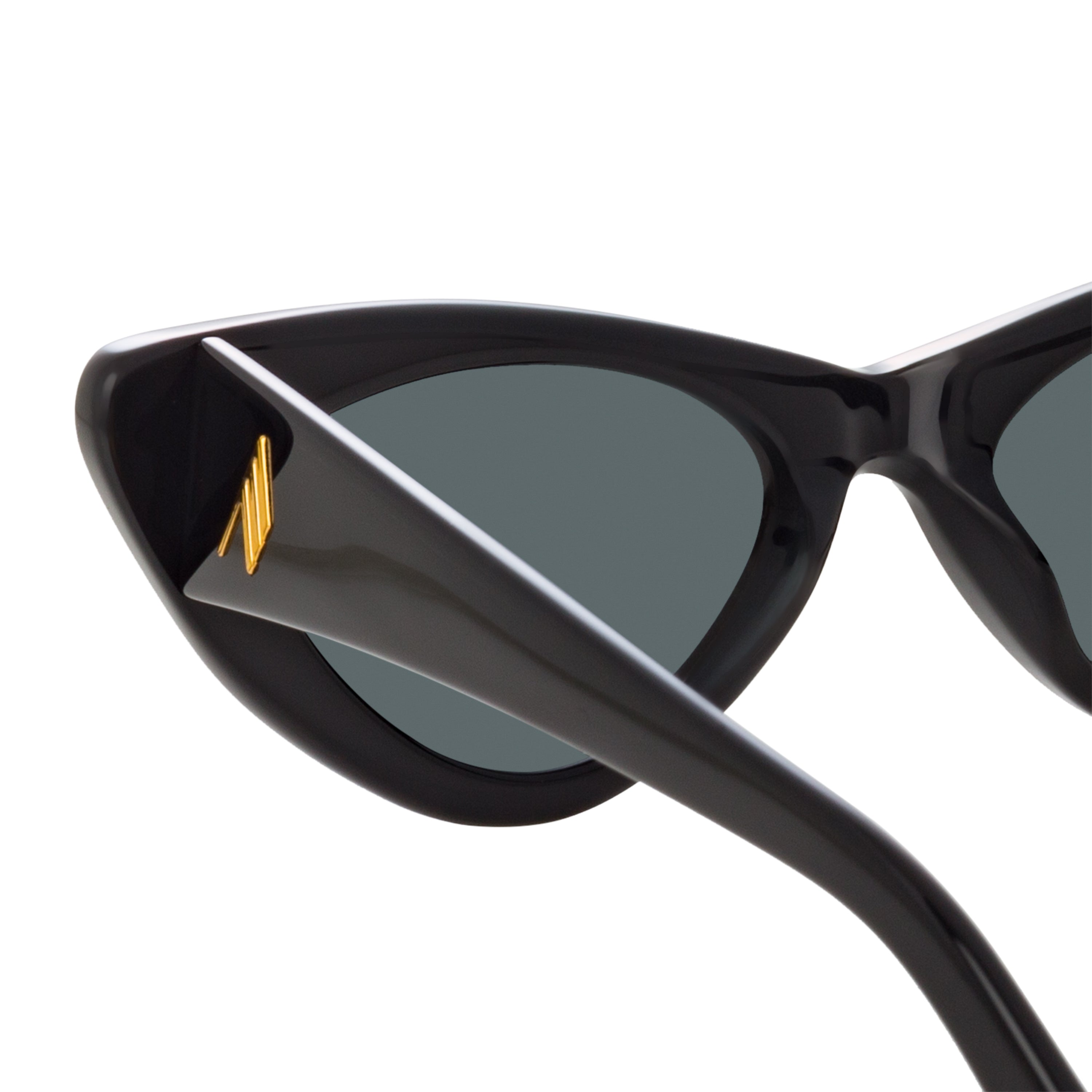 Color_ATTICO32C1SUN - The Attico Dora D-Frame Sunglasses in Black