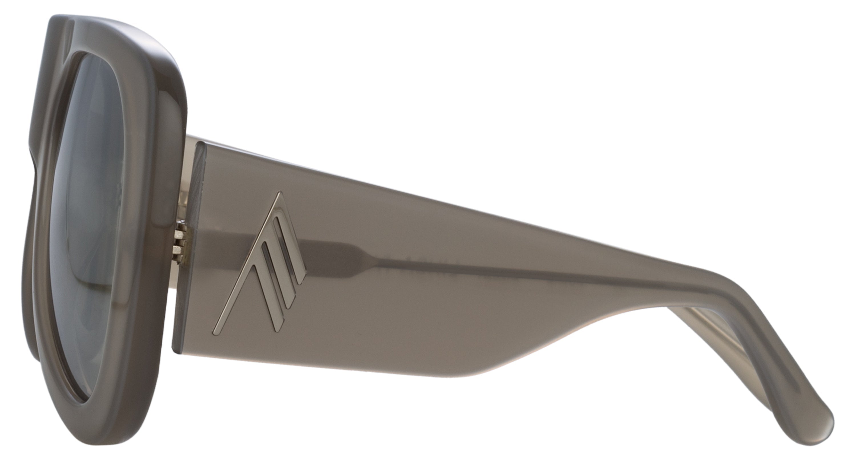 Color_ATTICO20C4SUN - The Attico Edie Aviator Sunglasses in Silver