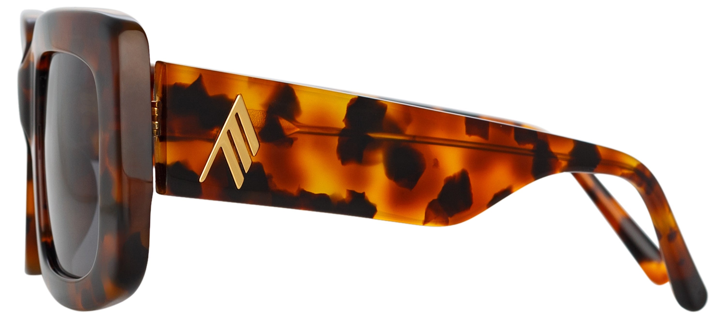 Color_ATTICO40C2SUN - The Attico Jorja Rectangular Sunglasses Tortoise Shell