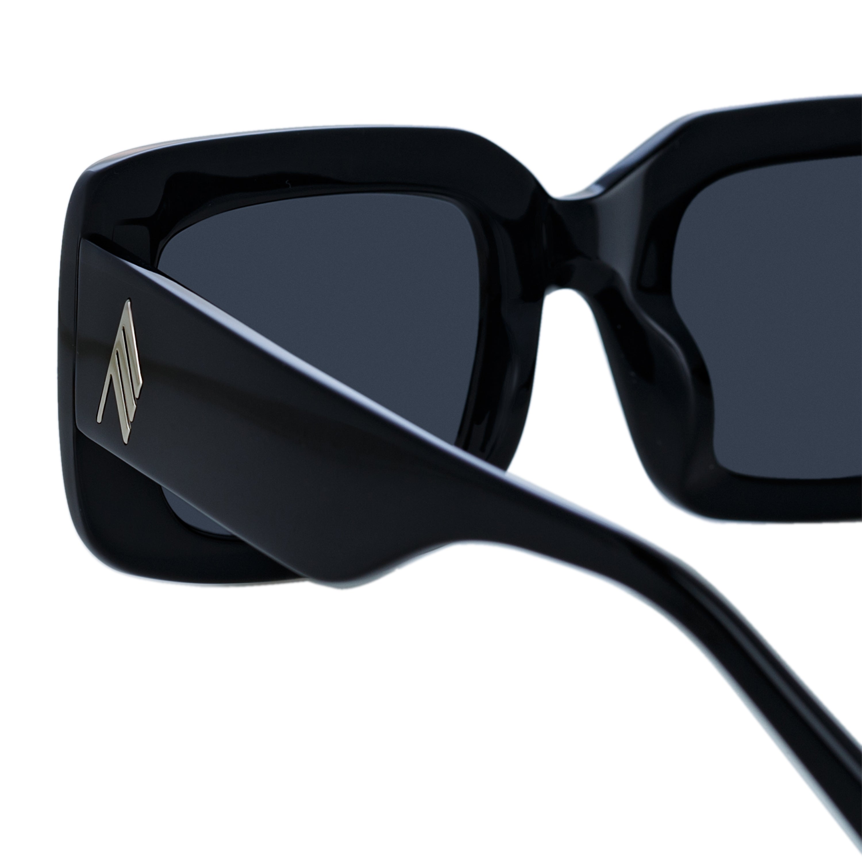 Color_ATTICO40C1SUN - The Attico Jorja Rectangular Sunglasses in Black