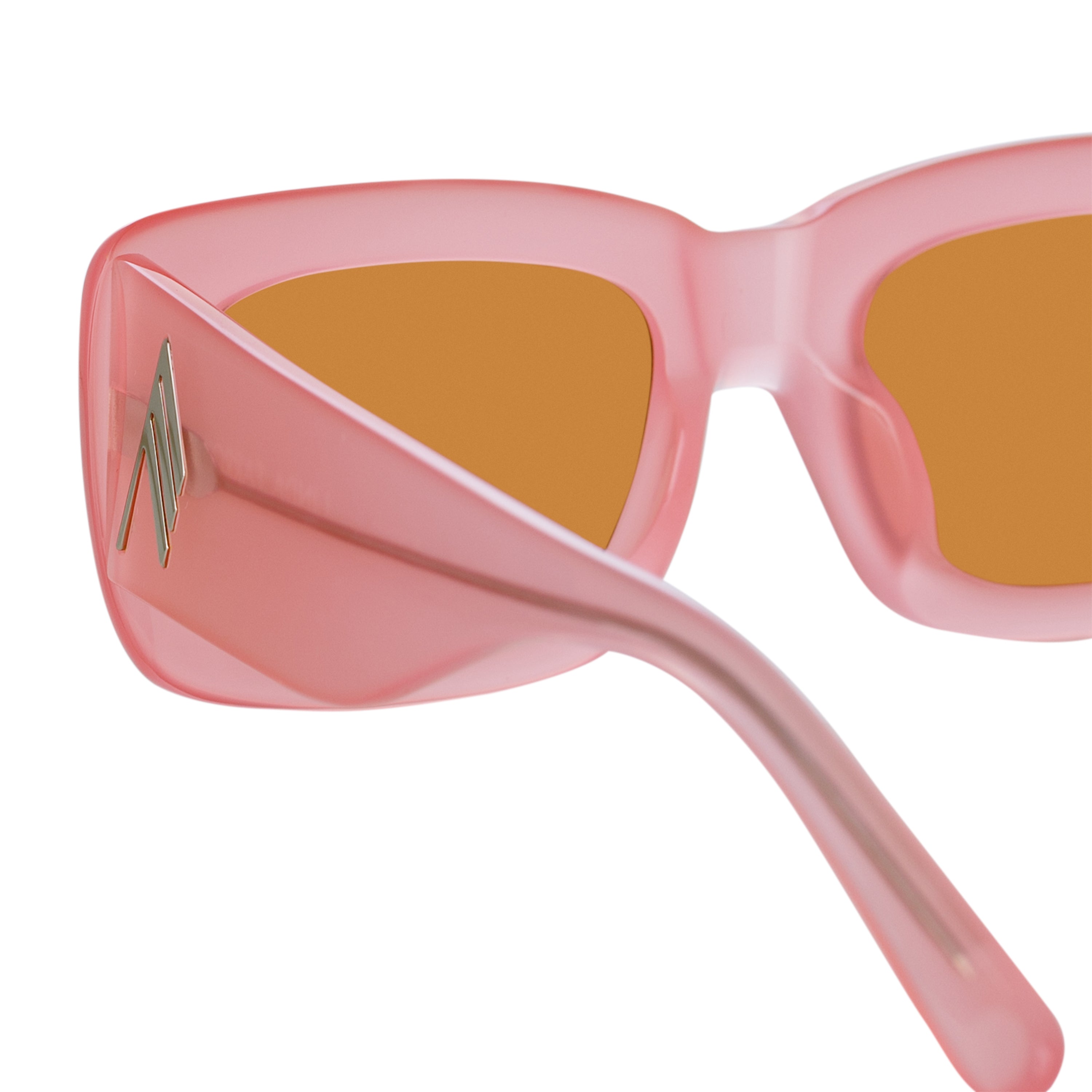 Color_ATTICO3C23SUN - The Attico Marfa Rectangular Sunglasses in Pink