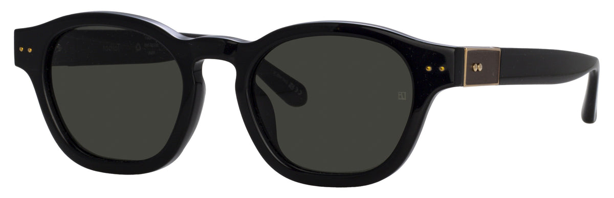 Color_LFL1404C7SUN - Talbot D-Frame Sunglasses in Black and Grey