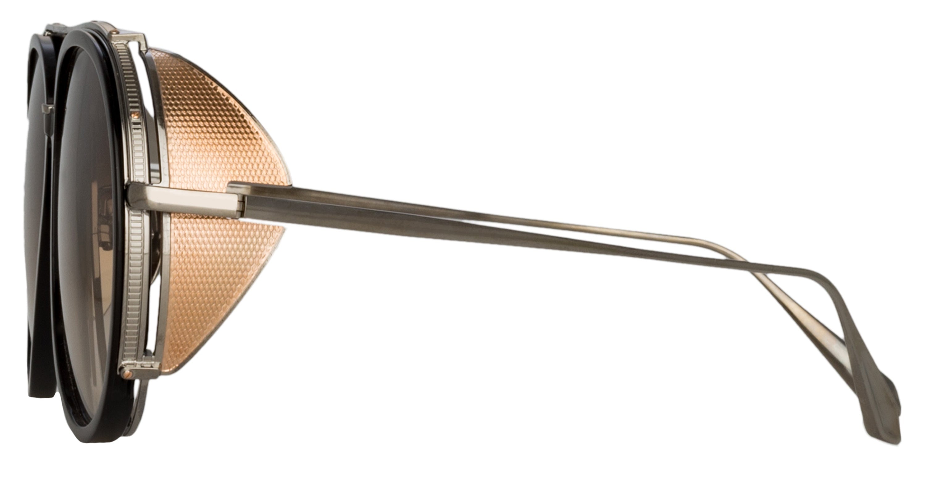 Color_LFL1358C3SUN - Maverick Aviator Sunglasses in White Gold