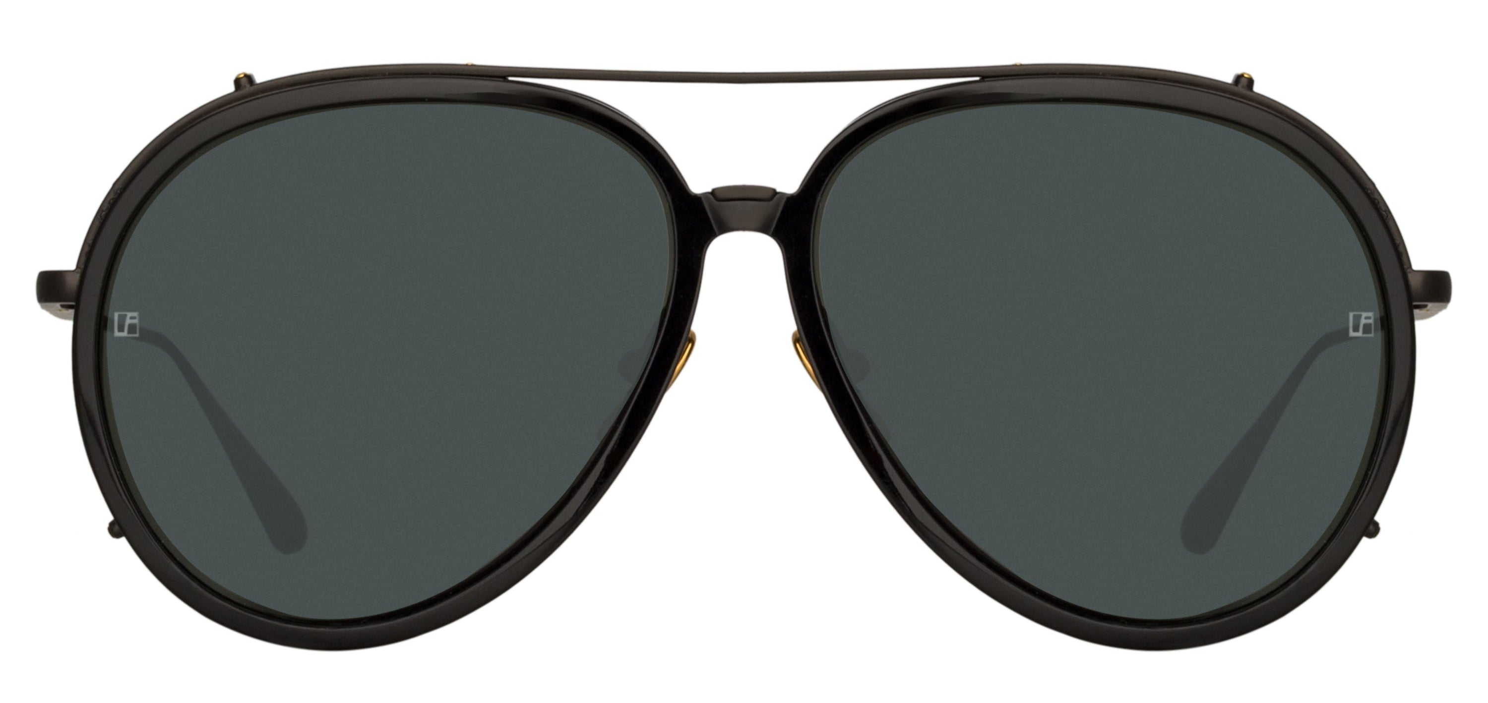 Color_LFL1358C1SUN - Maverick Aviator Sunglasses in Nickel (Men's)