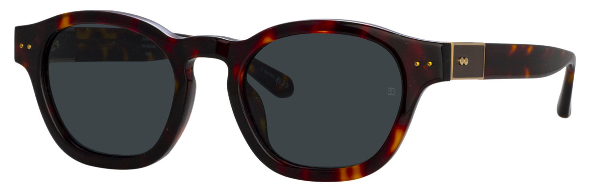 Color_LFL1404C2SUN - Talbot D-Frame Sunglasses in Tortoise Shell and Deep Green