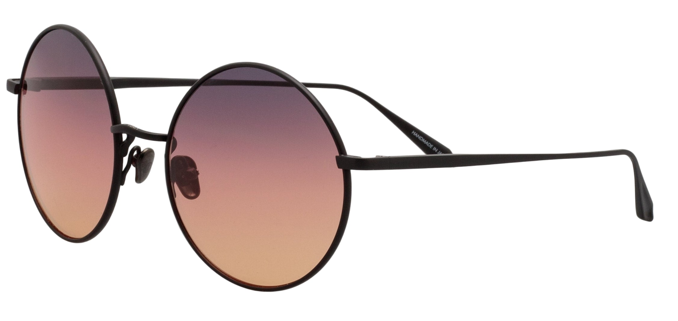 Color_LFL1333C13SUN - Bea Round Sunglasses in Matt Nickel and Sunset