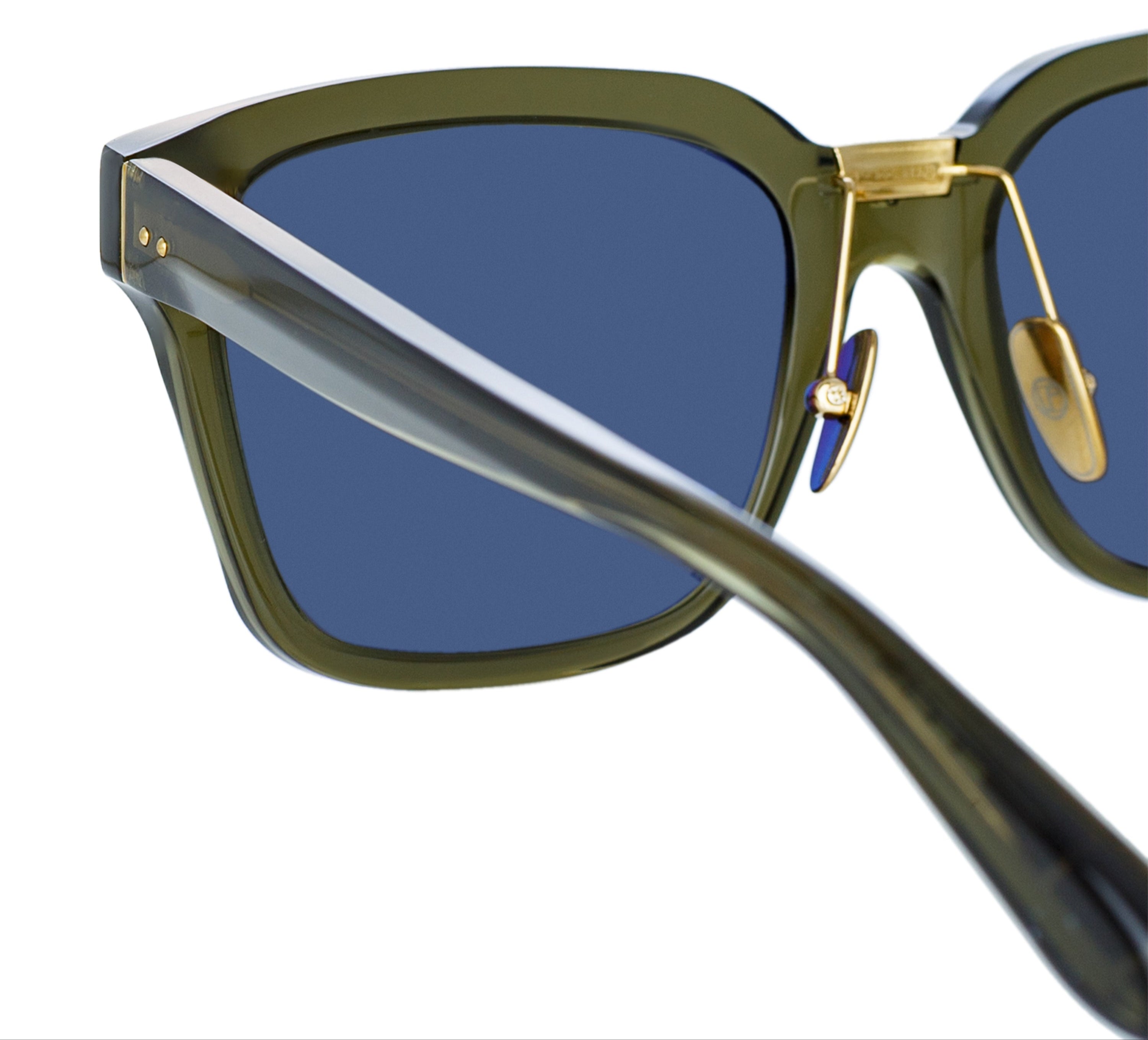 Color_LFL1322C6SUN - Desiree D-Frame Sunglasses in Green