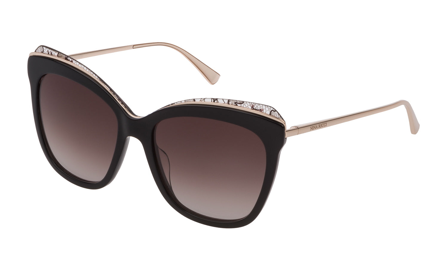 Color_0888 - Black + Crystal - Brown Gradient