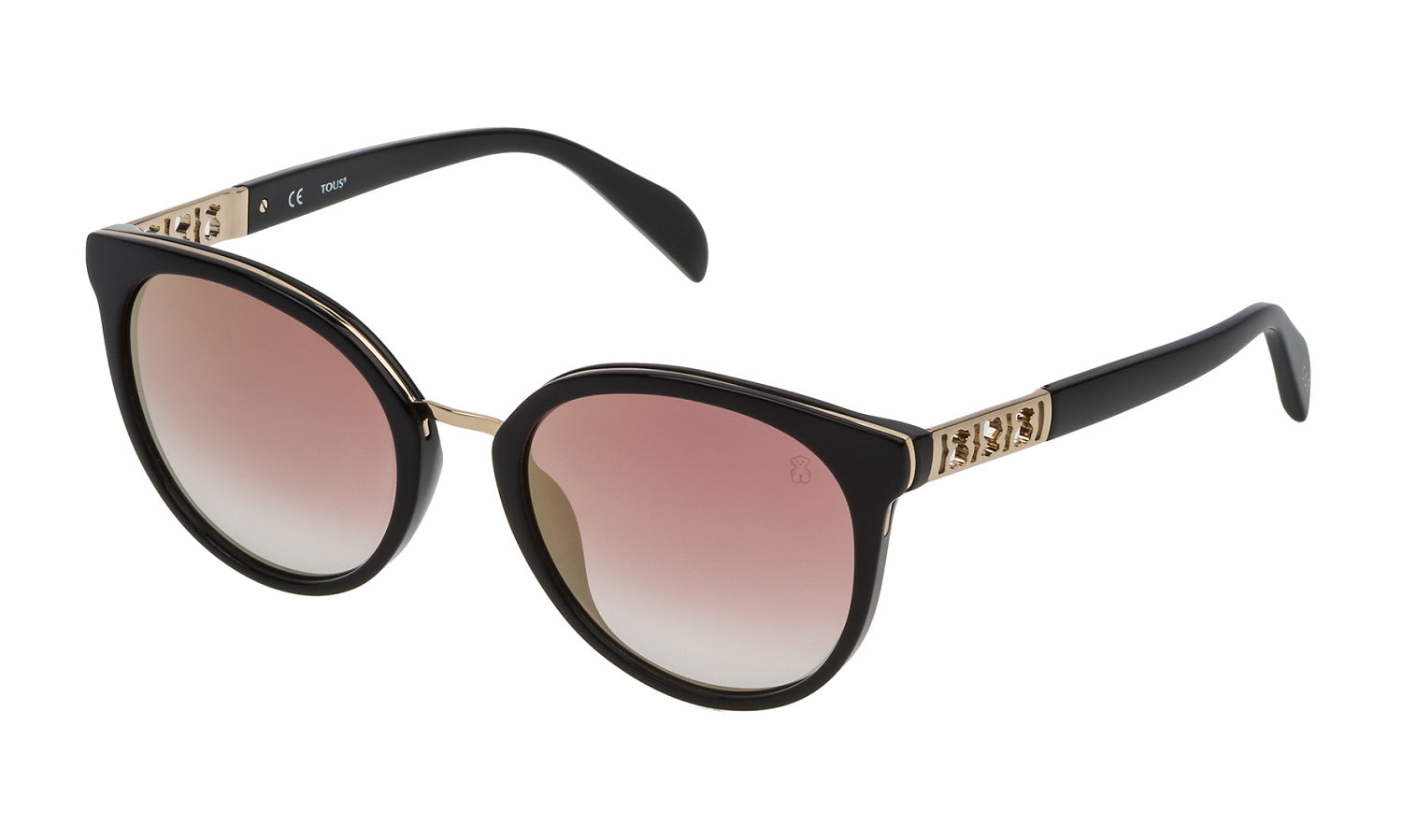 Color_700G - Shiny Black - Violet / Mirror Gold