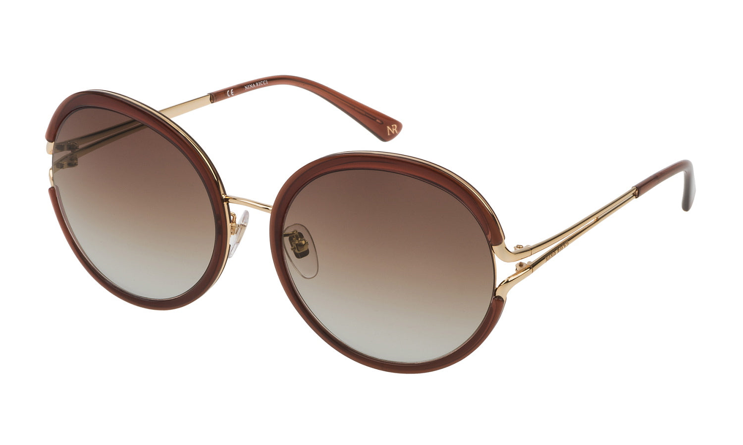 Color_0300 - Shiny Rose Gold - Brown Gradient