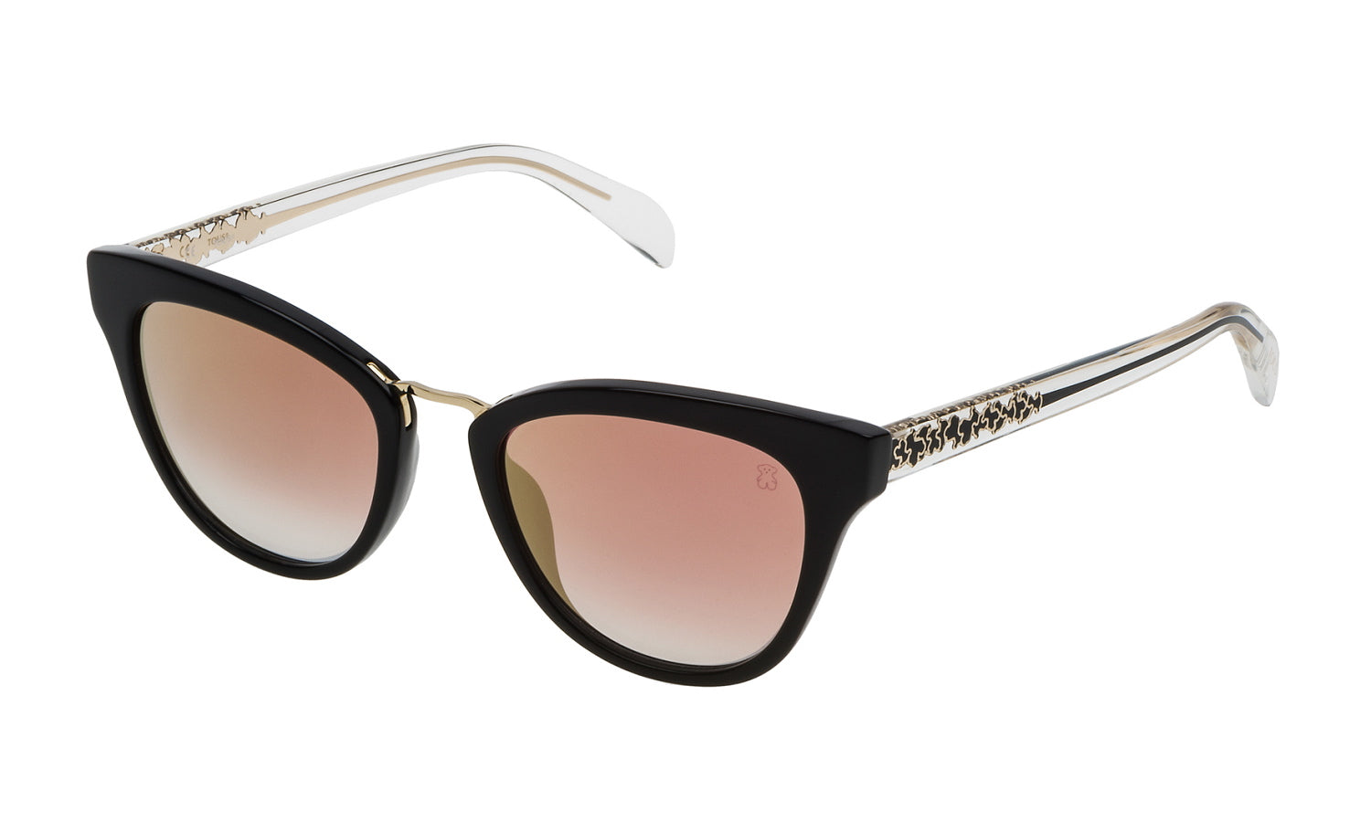 Color_700G - Shiny Black - Violet / Mirror Gold