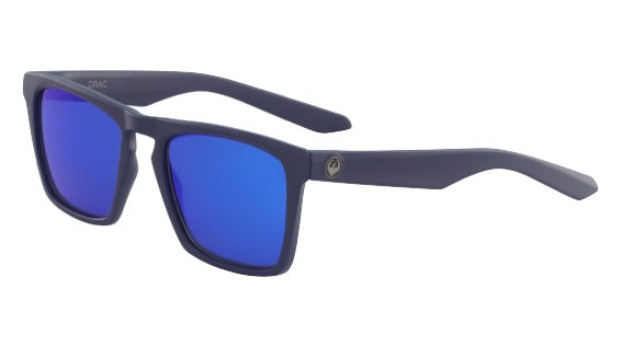 Color_(418) MATTE DEEP NAVY WITH BLUE ION LENS