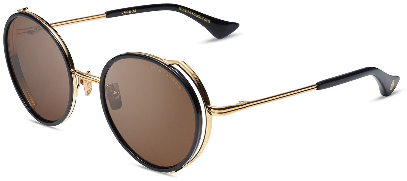 Color_DTS532-52-01 - Black - Gold / Dark Brown