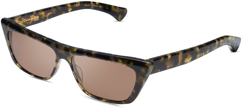 Color_CRS019-58-02 - Black Yellow Tortoise-Crystal / Brown