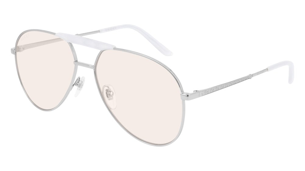 Color_GG0242S-009 - SILVER - YELLOW