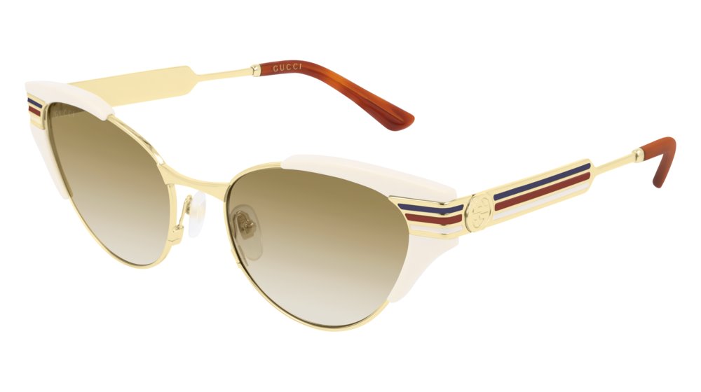 Color_GG0522S-005 - IVORY - BROWN - GRADIENT