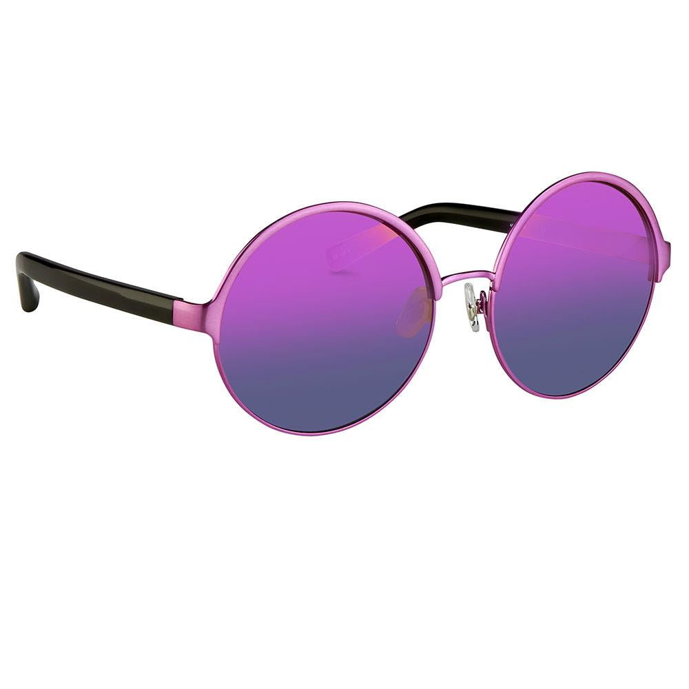 Color_MW155C1SUN - Matthew Williamson 155 C1 Round Sunglasses