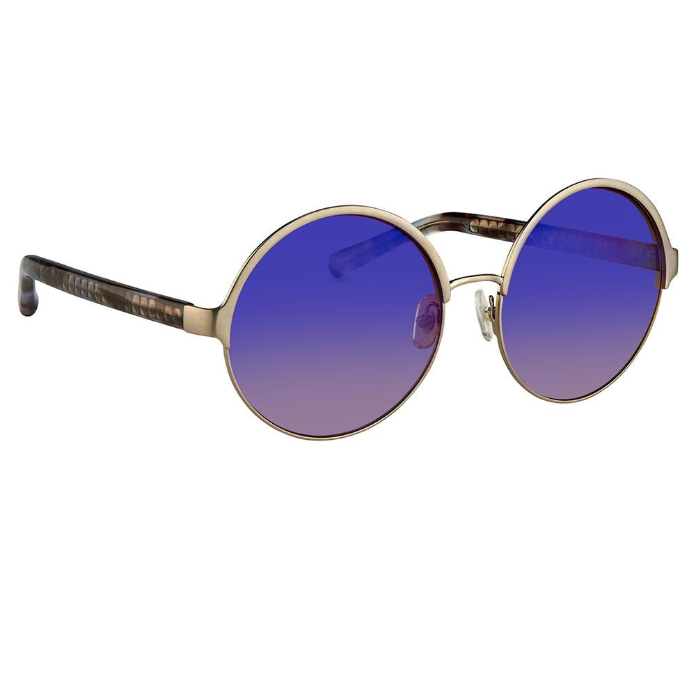 Color_MW155C3SUN - Matthew Williamson 155 C3 Round Sunglasses