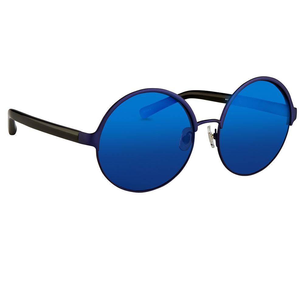 Color_MW155C6SUN - Matthew Williamson 155 C6 Round Sunglasses