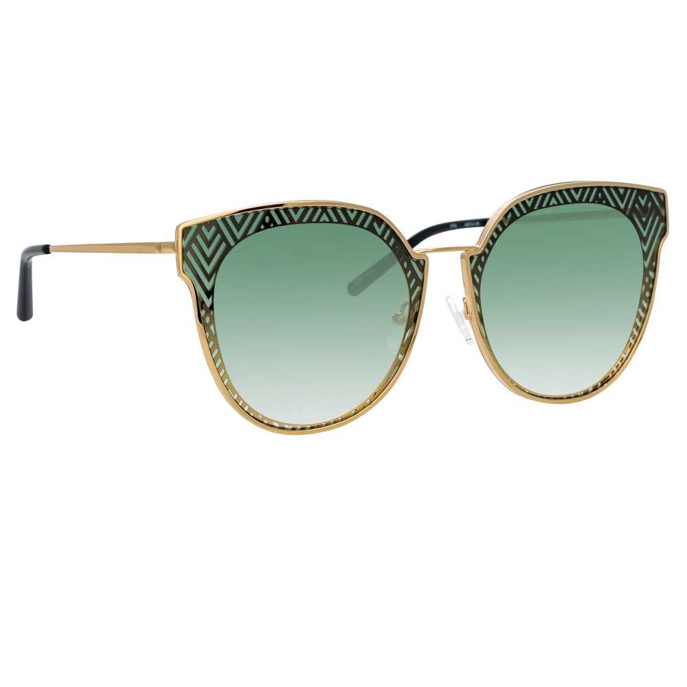 Color_MW228C3SUN - Matthew Williamson Dahlia C3 Oversized Sunglasses