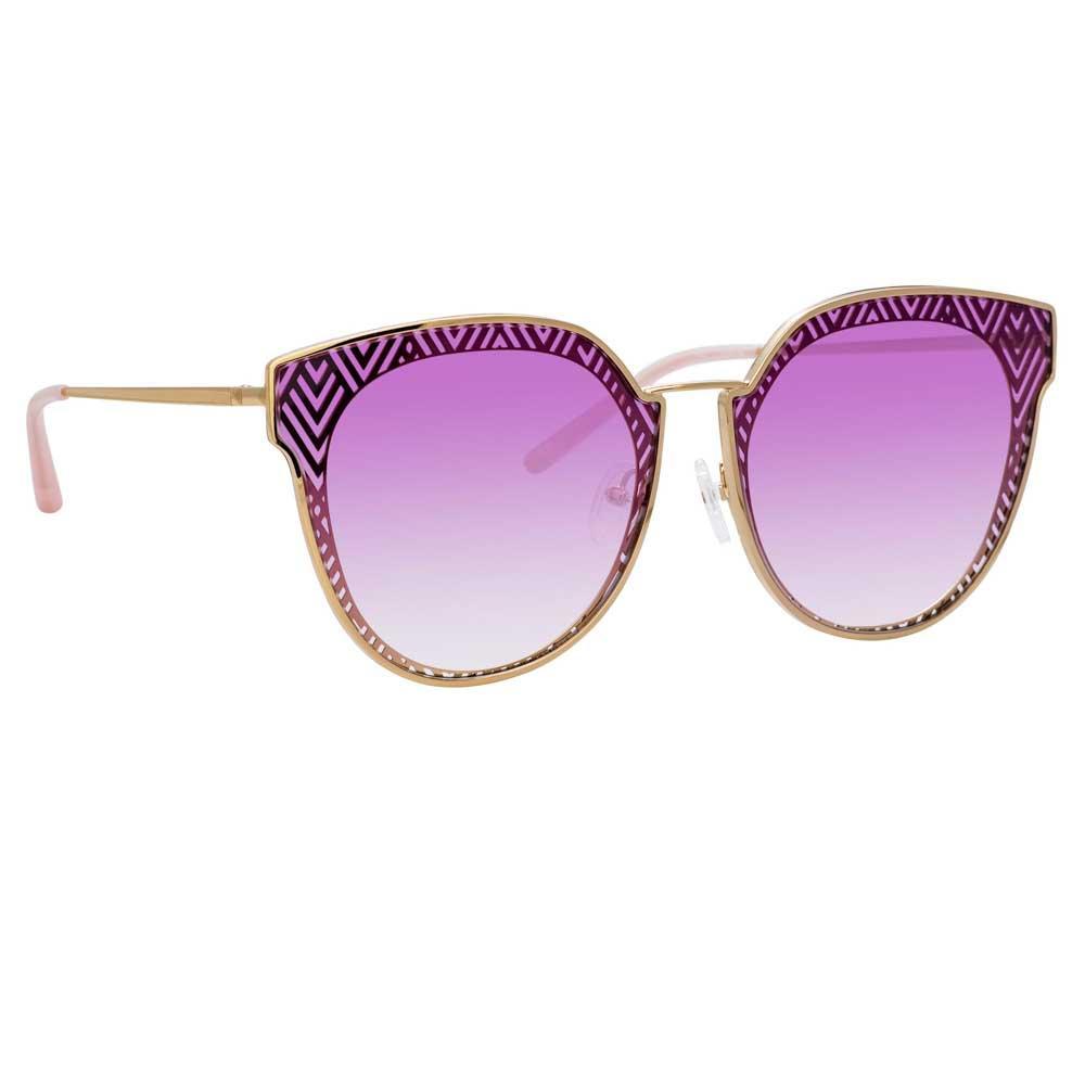 Color_MW228C5SUN - Matthew Williamson Dahlia C5 Oversized Sunglasses