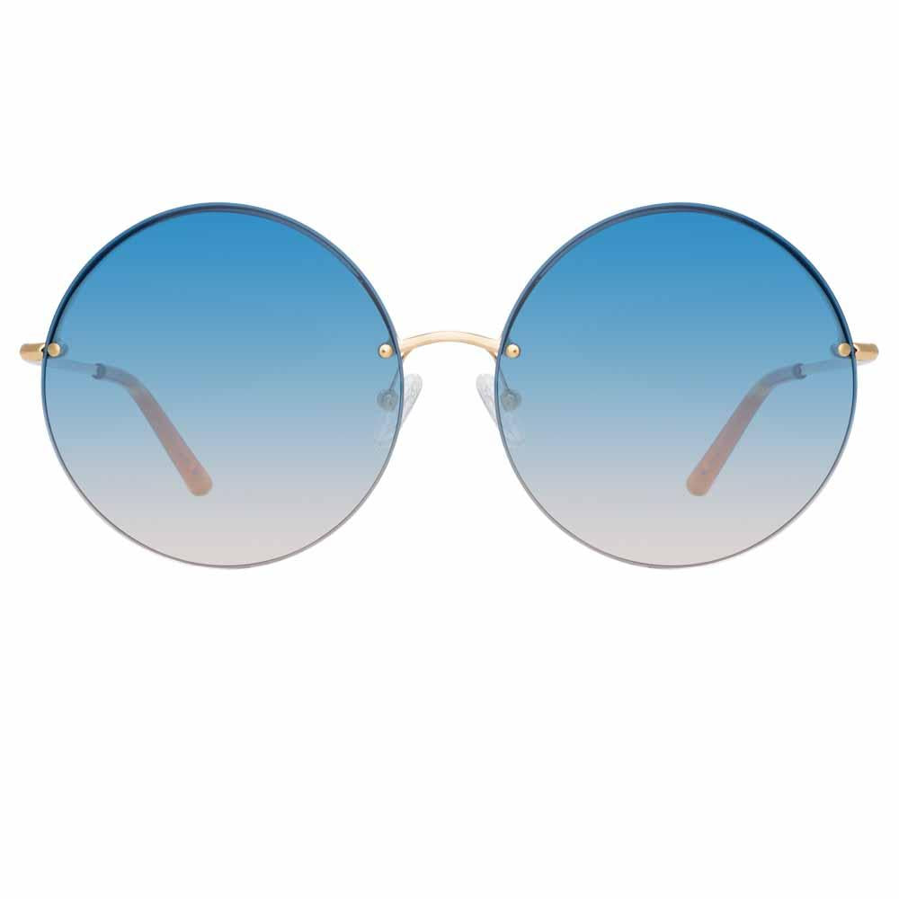 Color_MW242C3SUN - Matthew Williamson Poppy C3 Round Sunglasses
