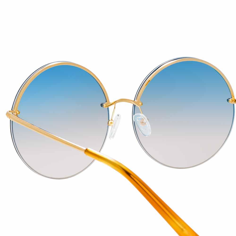 Color_MW242C3SUN - Matthew Williamson Poppy C3 Round Sunglasses