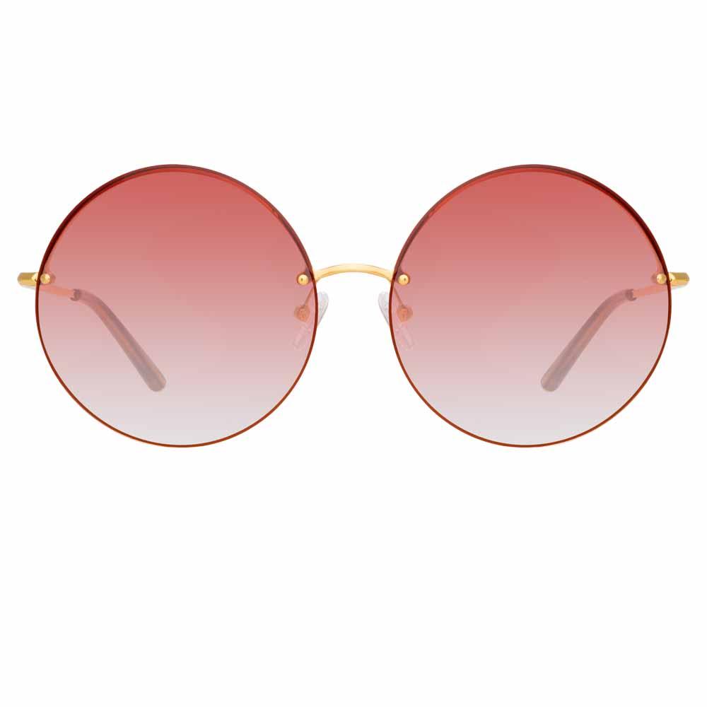 Color_MW242C4SUN - Matthew Williamson Poppy C4 Round Sunglasses