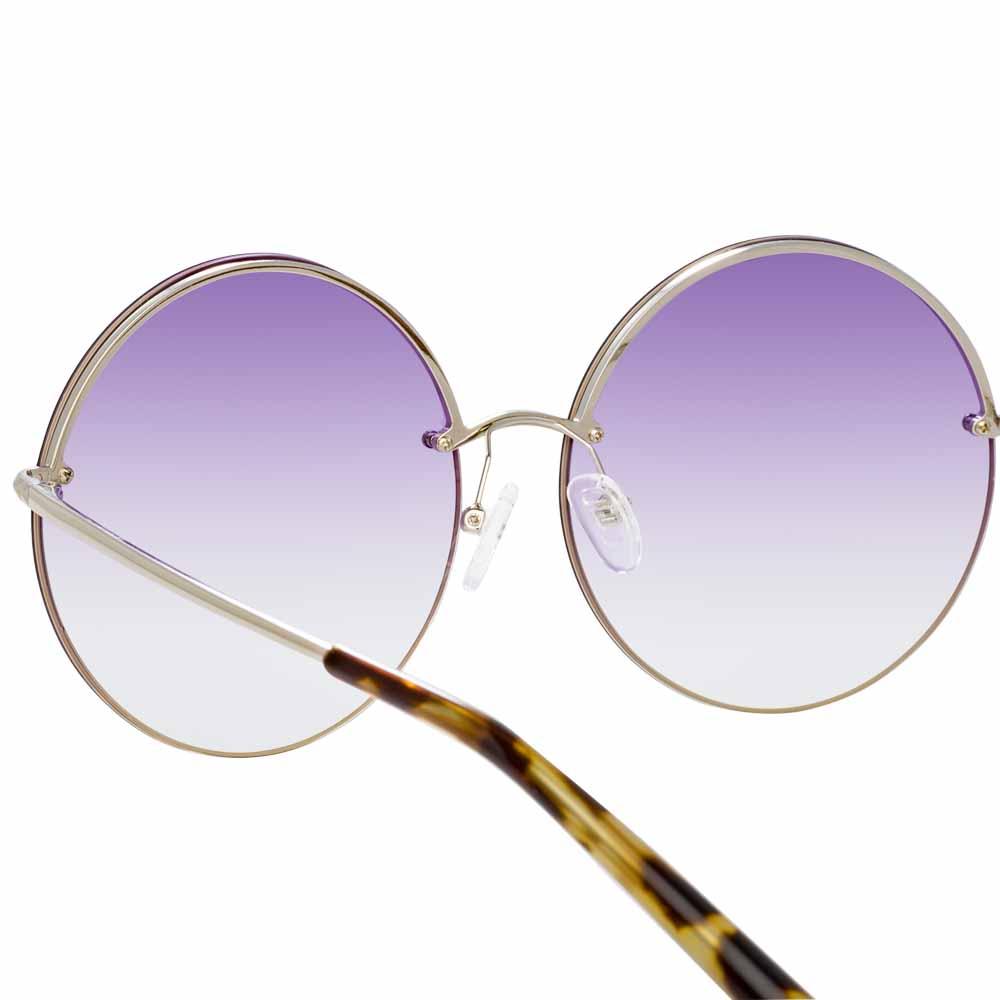 Color_MW242C5SUN - Matthew Williamson Poppy C5 Round Sunglasses