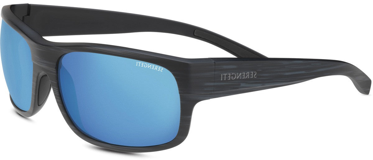 Color_8809 - Striped Gray Matte - PhD 2.0 Polarized 555nm Blue Cat 2 to 3