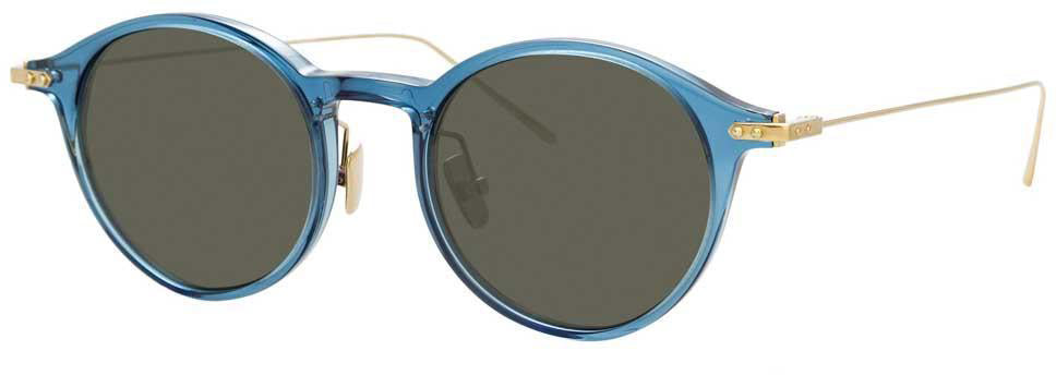 Color_LF06C11SUN - Linda Farrow Linear Arris C1 Oval Sunglasses