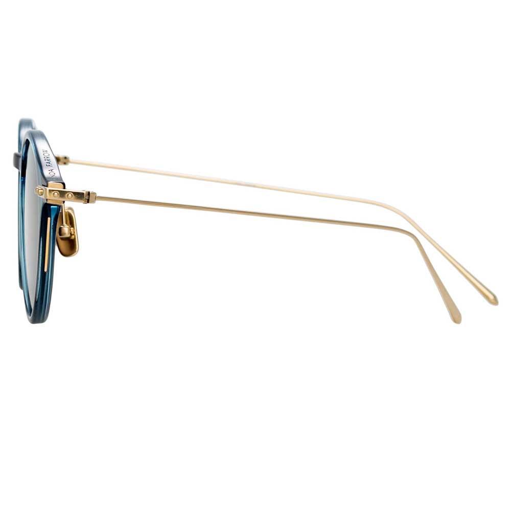 Color_LF06C11SUN - Linda Farrow Linear Arris C1 Oval Sunglasses