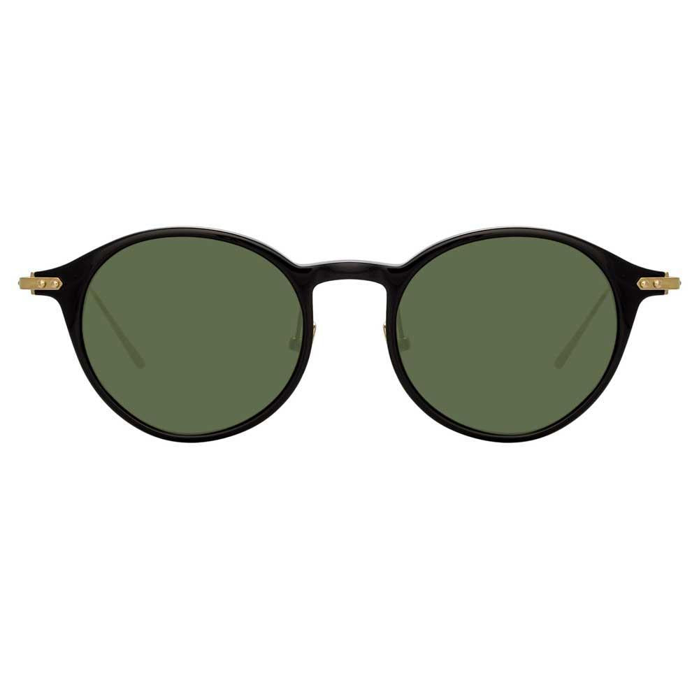 Color_LF06C8SUN - Linda Farrow Linear Arris C8 Oval Sunglasses