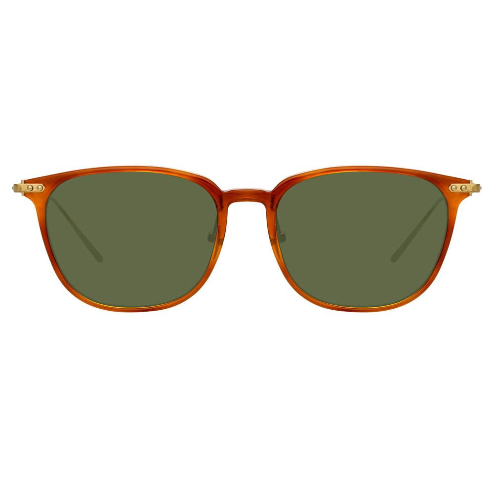 Color_LF07C11SUN - Linda Farrow Linear Wright C11 Rectangular Sunglasses