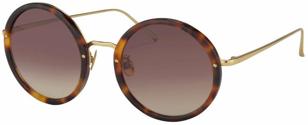 Color_LFL239C12SUN - Linda Farrow Tracy C12 Round Sunglasses