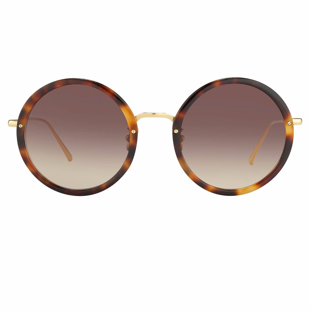 Color_LFL239C12SUN - Linda Farrow Tracy C12 Round Sunglasses