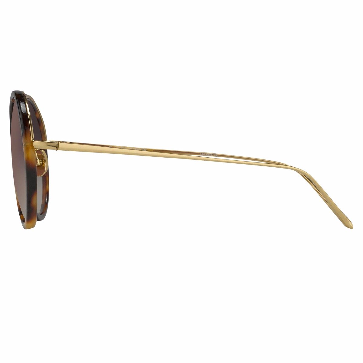 Color_LFL239C12SUN - Linda Farrow Tracy C12 Round Sunglasses
