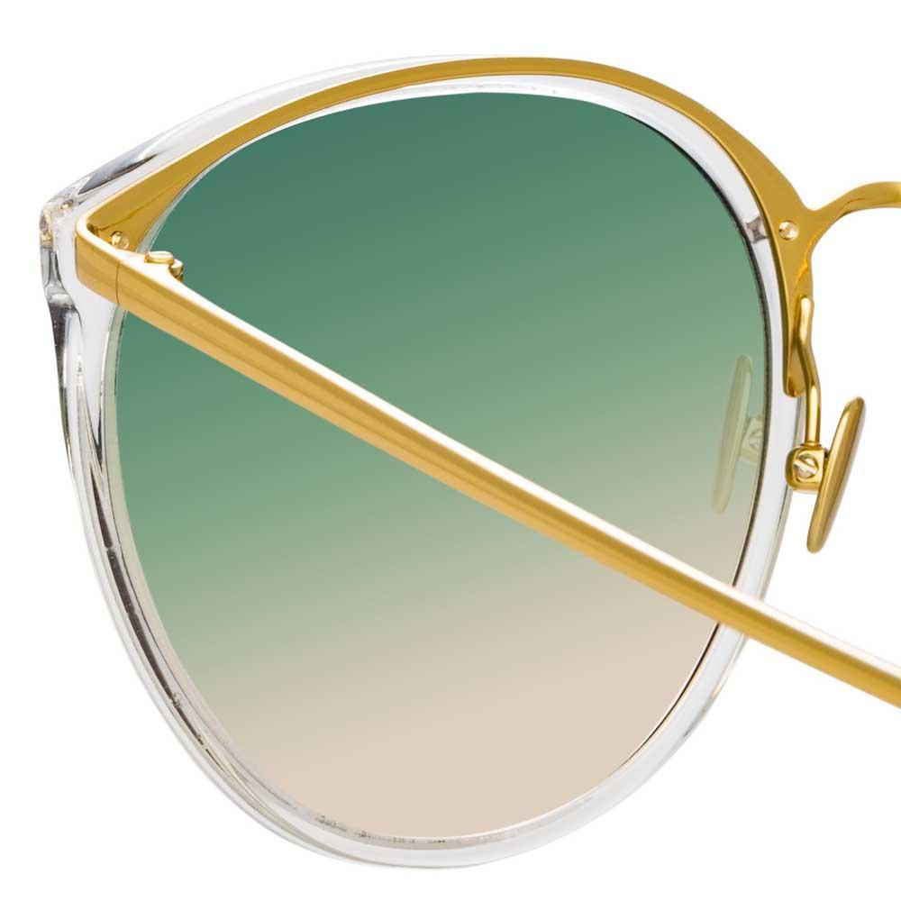 Color_LFL747C22SUN - Linda Farrow Kings C22 Oversized Sunglasses