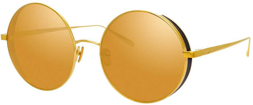 Color_LFL758C2SUN - Linda Farrow Lockhart C2 Round Sunglasses