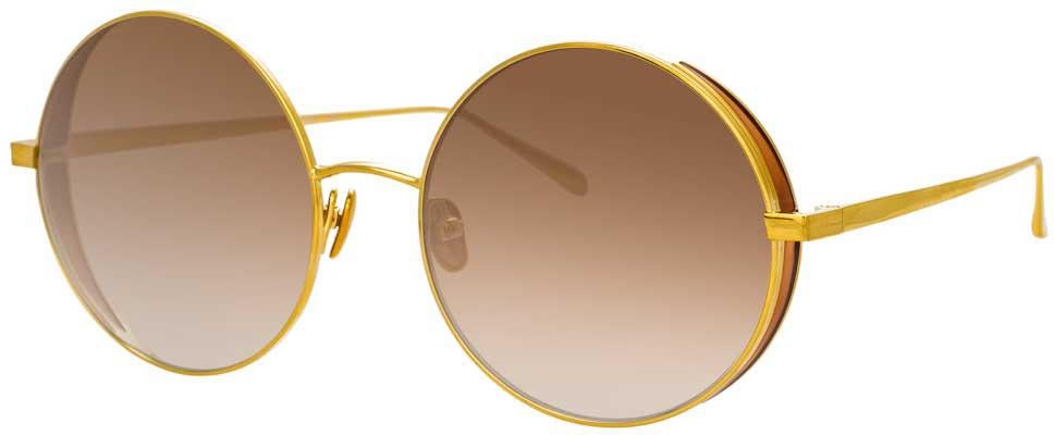 Color_LFL758C4SUN - Linda Farrow Lockhart C4 Round Sunglasses