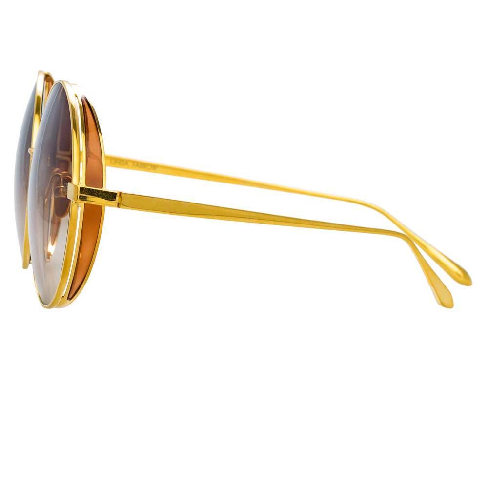 Color_LFL758C4SUN - Linda Farrow Lockhart C4 Round Sunglasses